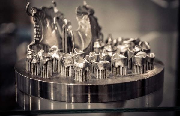 DMLS 3D printing technology is applied in the production of dental restorations