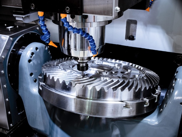 A CNC machine is an automated device used in mechanical machining