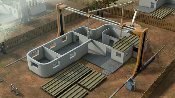 3D concrete printing in construction