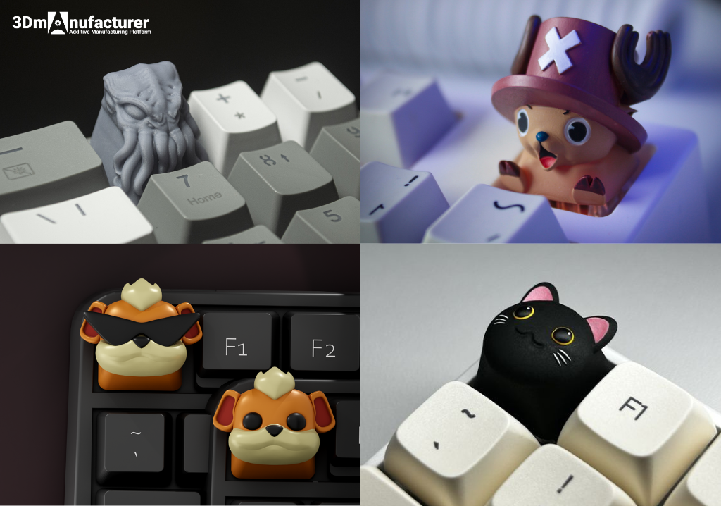 key cap in 3D