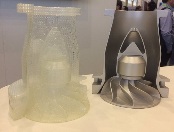 In 3D có thể chế tạo ra các mô hình nguyên mẫu hoàn chỉnh, có tính chính xác cao mà không cần đồ gá, khuôn