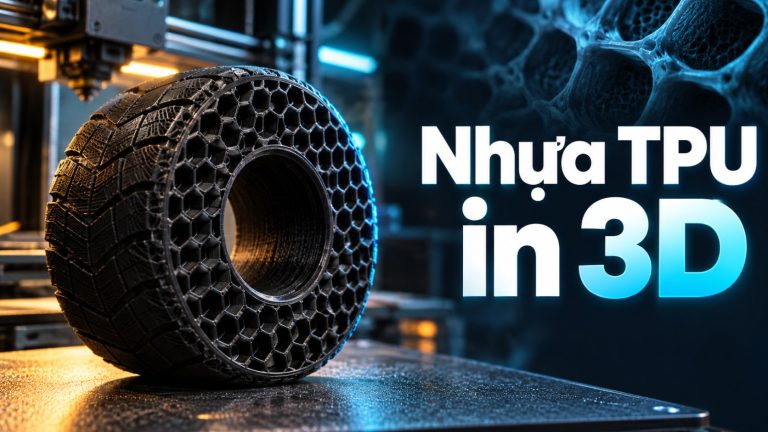 Nhựa TPU in 3D có ưu điểm gì? Nên chọn sao cho đúng nhựa in?